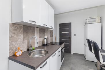 Duće, Cucina nell'alloggi del tipo studio-apartment, WiFi.