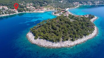 Lägenheter med pool lämpliga för familjer med barn Prizba, Korcula - 27601 Adriatic.hr