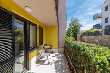 Studio flat Malinska, Krk (AS-27654-c)