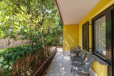 Studio flat Malinska, Krk (AS-27654-d)