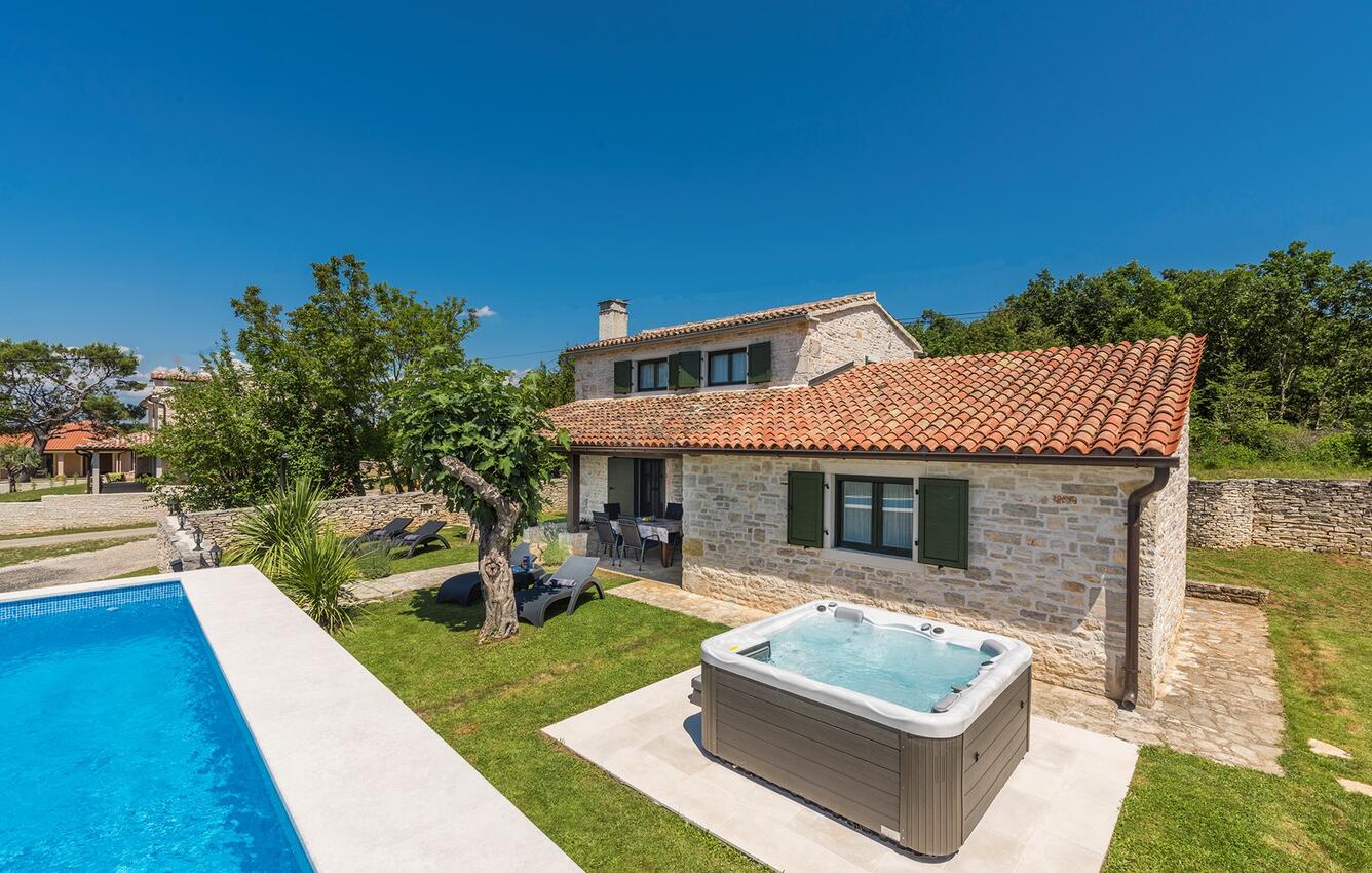 Familiehus med pool Kanfanar, Sredisnja Istra - 27716