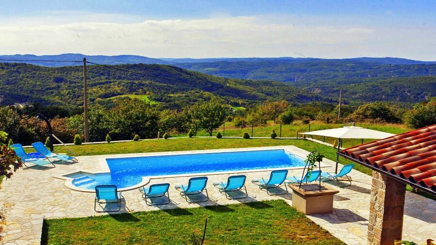 Holiday house with a swimming pool Dolenja Vas, Central Istria - Središnja Istra - 27722