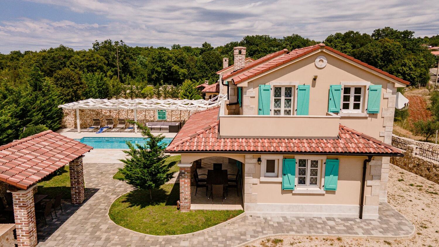 Ferienhaus mit Pool Dobrinj, Krk - 27738