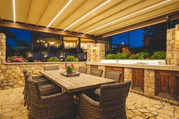 Однокімнатні апартаменти Кременічі - Kremenići, Крк - Krk (A-27751-d(