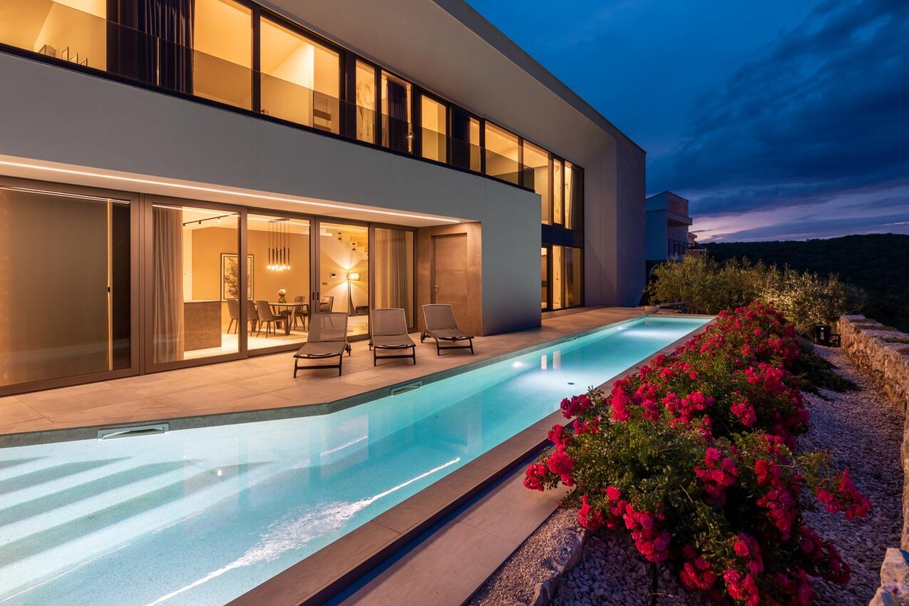 Maison pour la famille avec la piscine Vrbnik, Krk - 27803