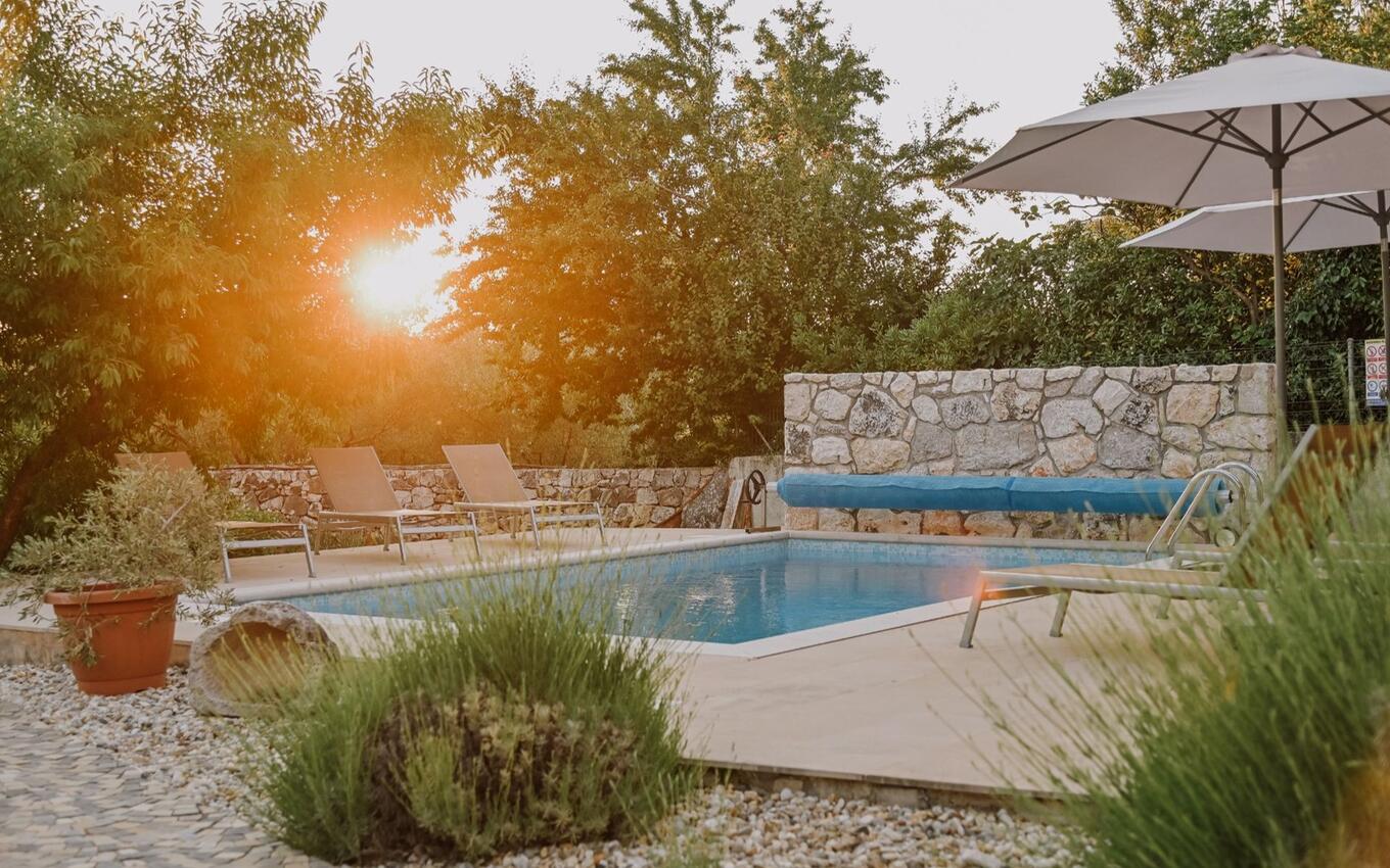 Familjehus med pool Kremenići, Krk - 27808