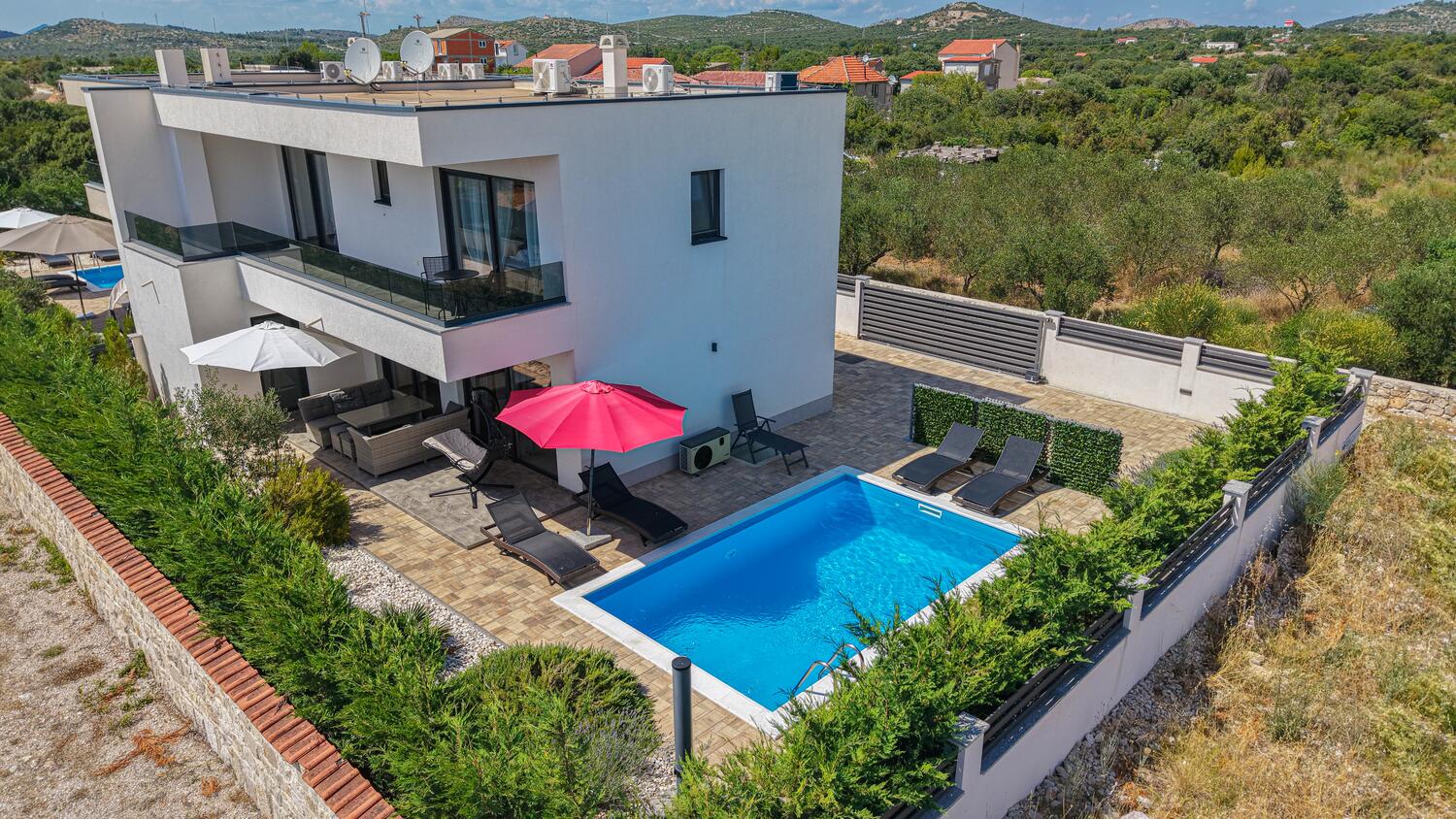 Feriehus med swimmingpool Bogdanovići, Sibenik - 27885
