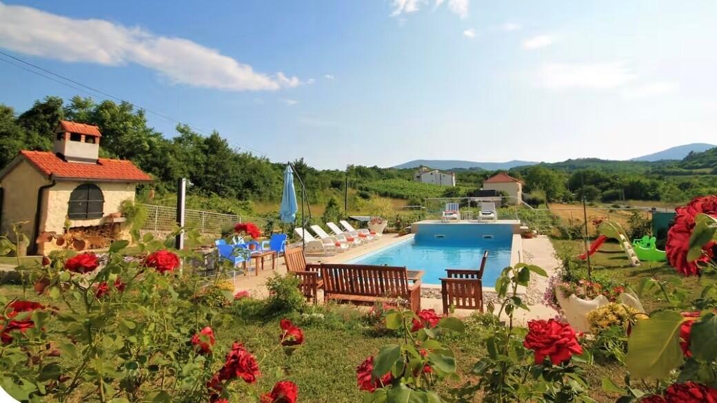 Casa familiar con piscina Sinj, Zagora - 27967