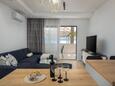 Stanići, Obývací pokoj v ubytování typu apartment, s klimatizací a WiFi.
