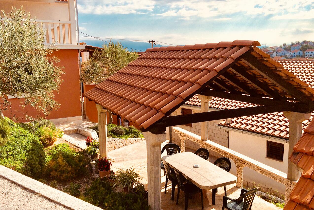 Courtyard - Apartments with a parking space Sutivan, Brač