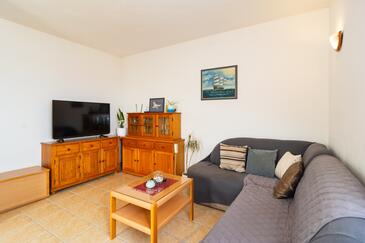 Woonkamer Splitska, Woonkamer in accommodatietype apartment, huisdieren toegestaan en WiFi.