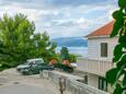 Postira, Terrasse - Ausblick in folgender Unterkunftsart apartment, WiFi.