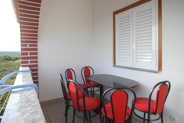Enosobni apartma Caska, Pag (A-3085-b(