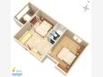 A-3088-b - Kwatery prywatne - Apartamenty i pokoje nad morzem Primosten
