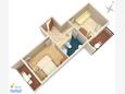 A-3088-c - Kwatery prywatne - Apartamenty i pokoje nad morzem Primosten