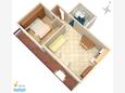 A-3088-d - Kwatery prywatne - Apartamenty i pokoje nad morzem Primosten