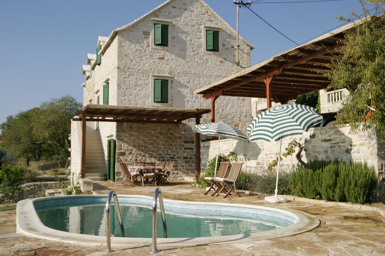 Haus am Meer mi Pool Sumartin, Brac - 3101