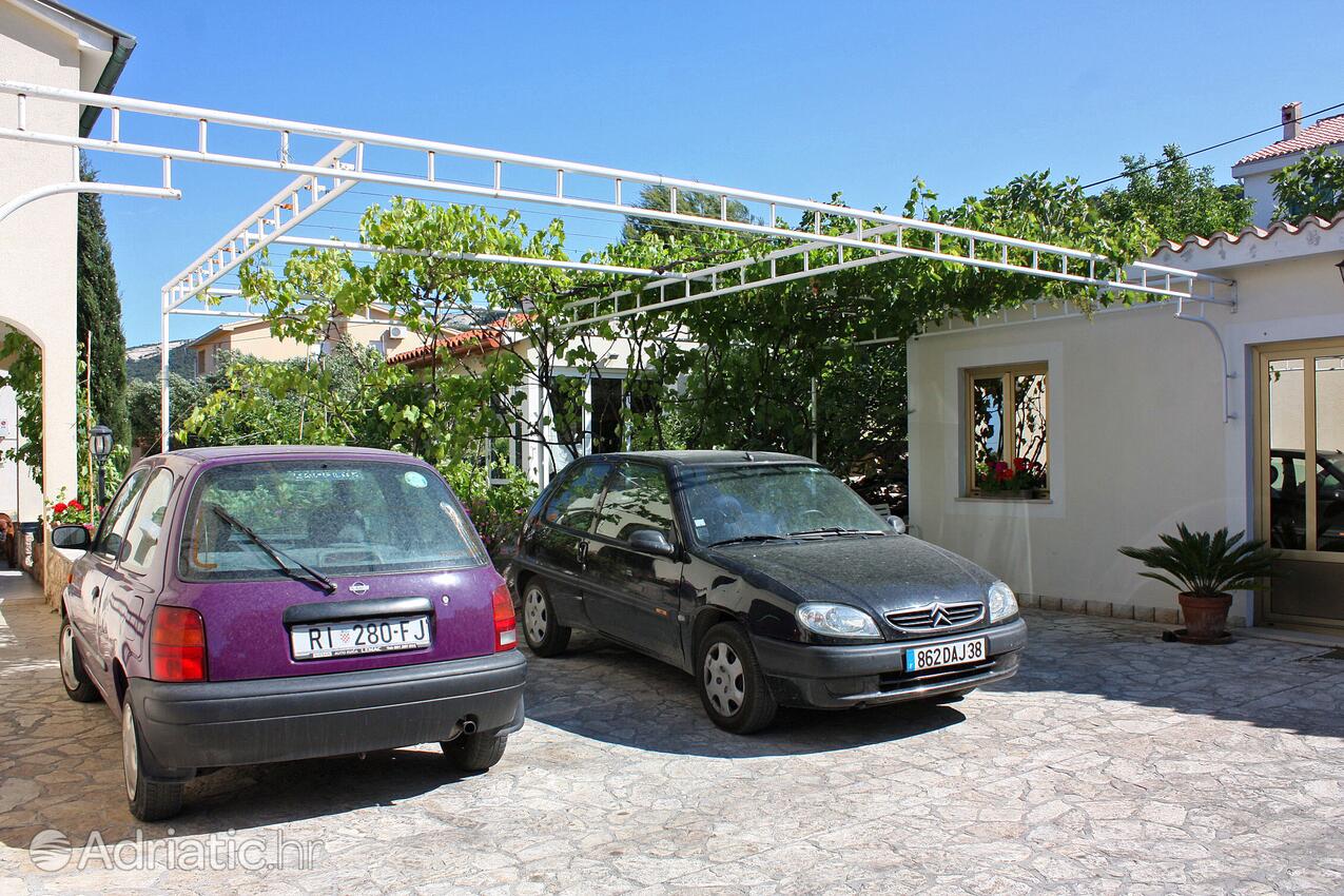 Parkirišče - Apartmaji ob morju Barbat, Rab