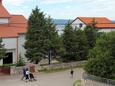 Jadranovo, Terasa - pohled v ubytování typu studio-apartment, WiFi.