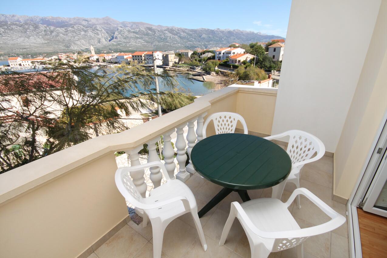 Jednopokojowy apartament Vinjerac (Zadar) (A-3248-b)