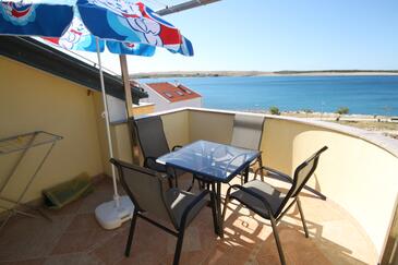 Two bedroom apartment Povljana, Pag (A-3316-g(