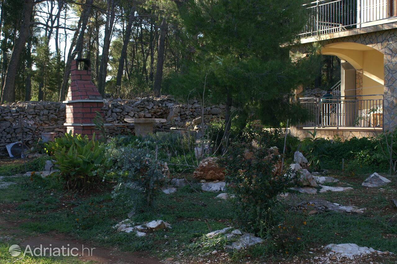 Courtyard - Apartments with a parking space Mudri Dolac, Hvar