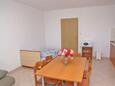 Kustići, Столовая в размещении типа apartment, Домашние животные допускаются и WiFi.