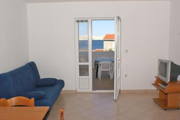 Living room Kustići, Living room in the apartment, (pet friendly) and WiFi.