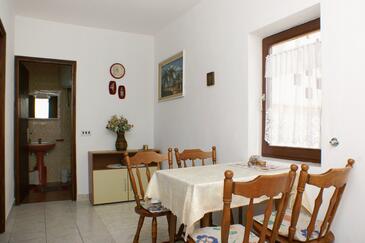 Stara Novalja, Sala da pranzo nell'alloggi del tipo apartment, WiFi.