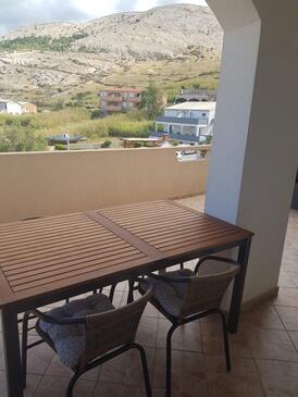 Appartamenti e camere con parcheggio Metajna, Pago - Pag - 4120