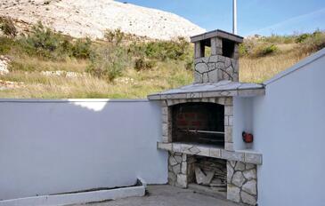 Apartmány s parkovištěm Metajna, Pag - 4126