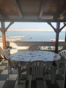 Apartmanok a tenger mellett Kustici, Pag - 4129