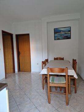 Rogoznica, Esszimmer in folgender Unterkunftsart apartment, Haustiere erlaubt und WiFi.