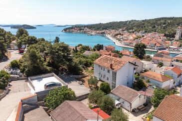 Apartmány s venkovními prostory Tisno, Severní Dalmácie