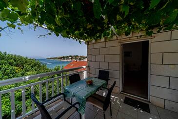 1-Zimmer-Ferienwohnung Lumbarda, Korcula (A-4348-b)