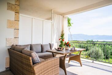 Egyszobás apartman Lumbarda, Korcula (A-4353-d(