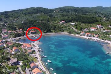 Lumbarda, Korčula, Objekt 4385 - Apartmaji v bližini morja s prodnato plažo.