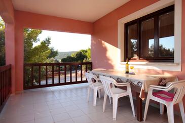 Třípokojový apartmán Zavalatica, Korčula (A-4458-a(