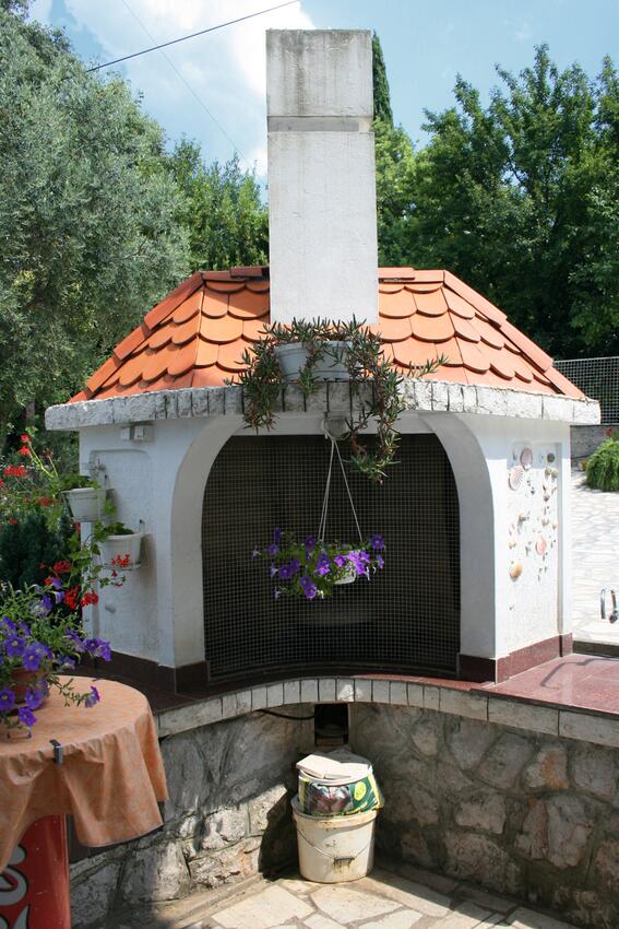Courtyard - Apartments by the sea Selce, Crikvenica
