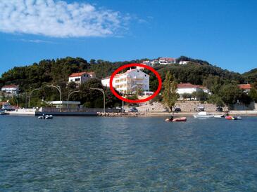 Units with terrace Kampor, Kvarner