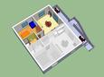 Murter, Plano en alojamiento de tipo apartment, WiFi.