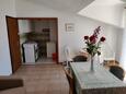 Tisno, Dining room in the apartment, air condition available and WiFi.