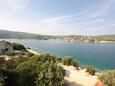 Nečujam, Terrasse - vue dans l’hébergement en type studio-apartment, WiFi.