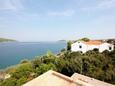 Nečujam, Terrasse - Ausblick in folgender Unterkunftsart studio-apartment, WiFi.