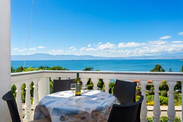 Guest review image Appartement de deux chambres avec la terrasse et la vue sur le mer, Njivice, Krk - A-5296-a