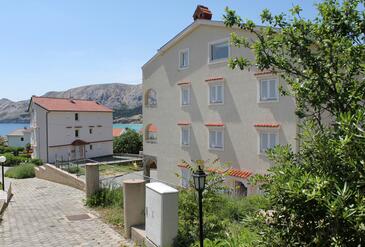 Apartamenty z tarasem Baška, Kvarner