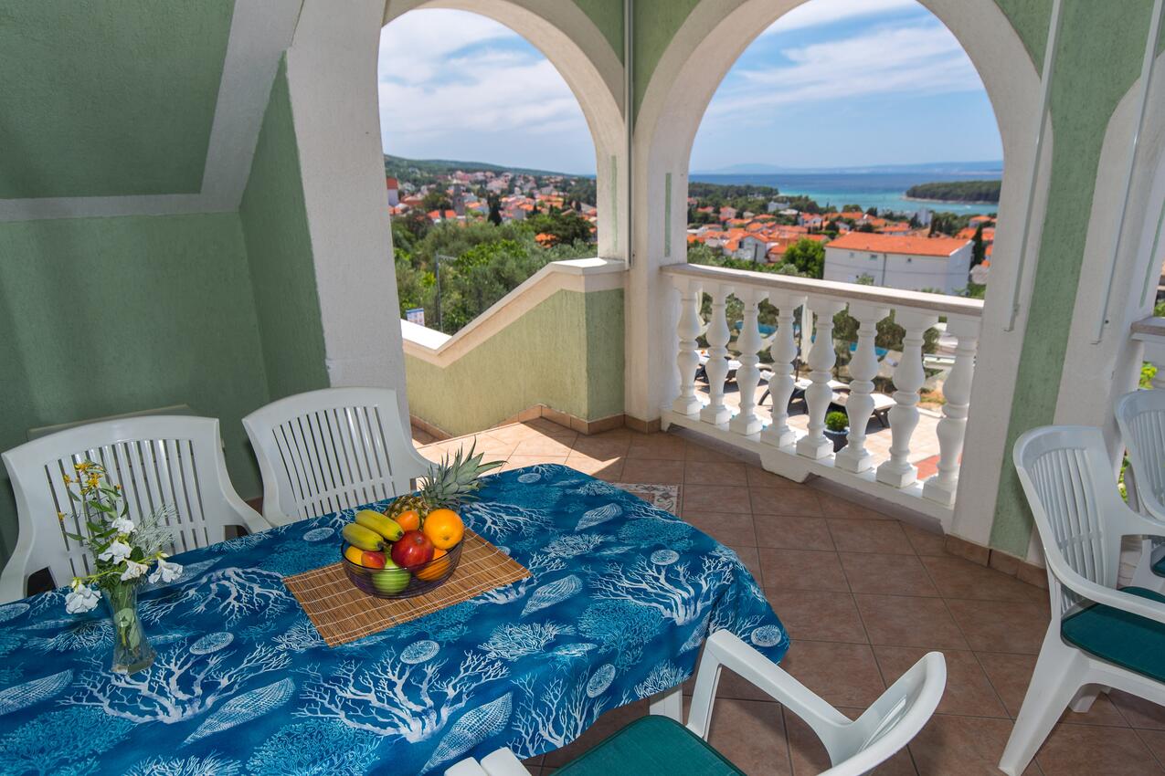 Family-friendly apartments with swimming pool Punat, Krk - 5345