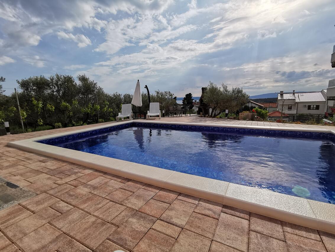 Giardino - Appartamenti con piscina Ponte - Punat, Veglia - Krk