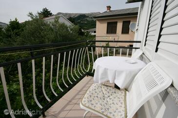 Apartmanok parkolóhellyel Baska, Krk - 5404