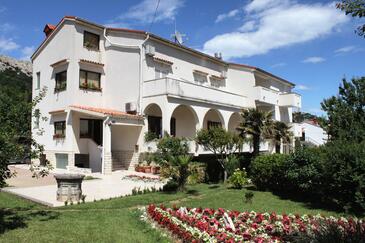 Apartament z tarasem Baška, Kvarner